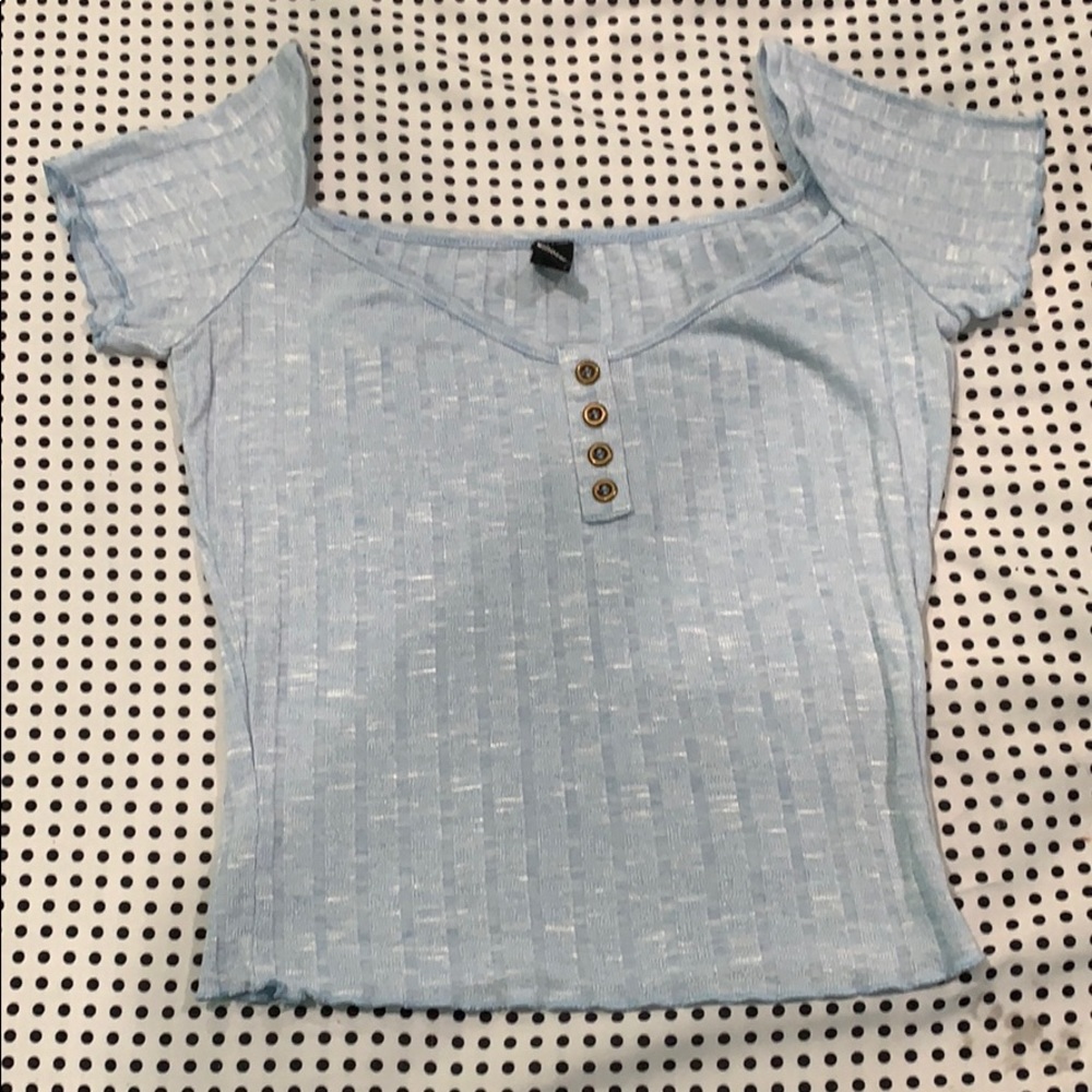 Off the shoulder shirt
